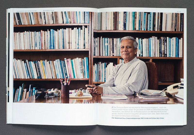 Deutsche Bank Annual Report 2006 (Prof. Muhammad Yunus, Dhaka