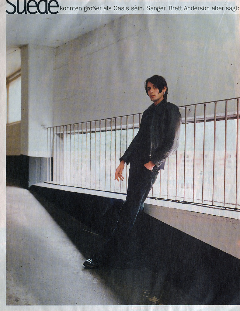 Jetzt Magazin Suede Brett Anderson 1996