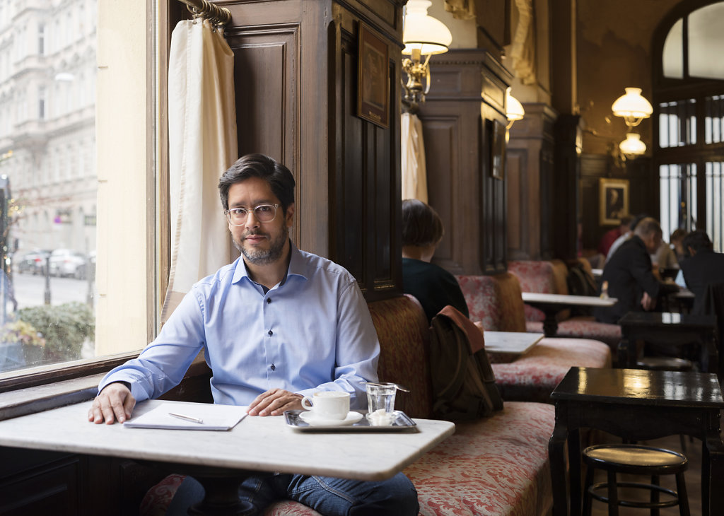 Haznain Kazim Vienna 2017 for Deutschlandfunk