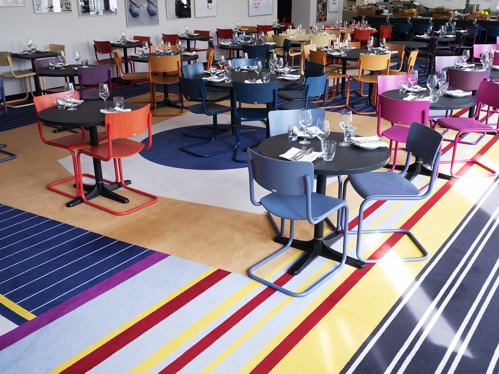 Salon Magazin Lido Restaurant Düsseldorf 2018 / redesigned by Rosemarie Trockel