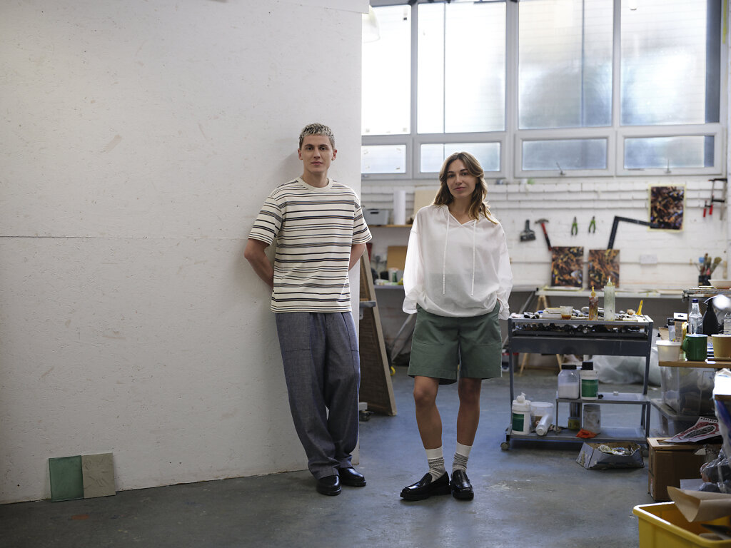 JW ANDERSON UNIQLO  Lookbook SS 2024 / Johannes Bosisio and  London 2024 Anne Lena Krause