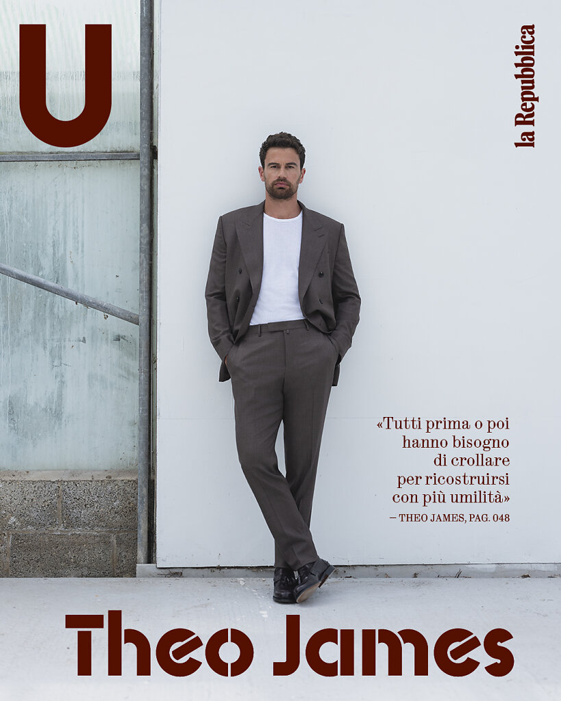 Theo James London 2025 for La Republica U