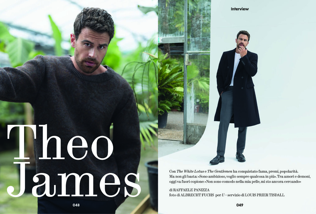 Theo James London2025 for La Republica U